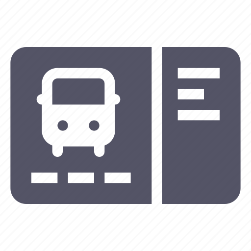 Bus, ticket icon - Download on Iconfinder on Iconfinder