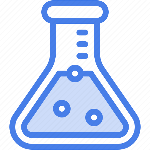 Flask, lab, erlenmeyer, chemistry, laboratory, chemical icon - Download on Iconfinder