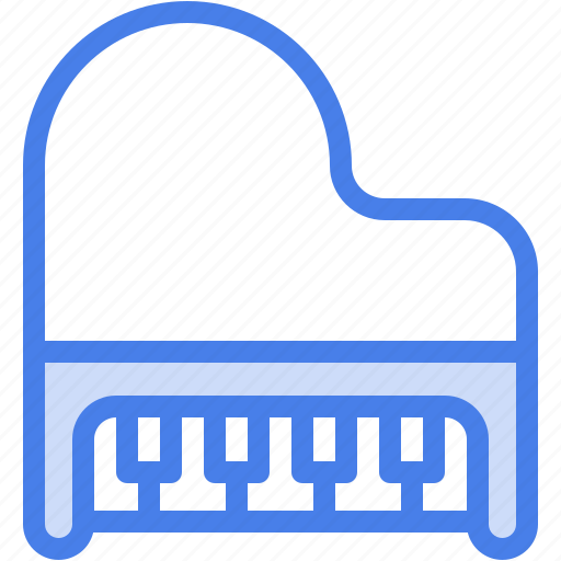 Piano, keyboard, grand, orchestra, music, and, multimedia icon - Download on Iconfinder