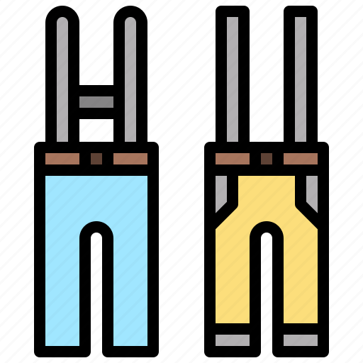 Clothes, fashion, garment, nerd, pants, trousers icon - Download on Iconfinder