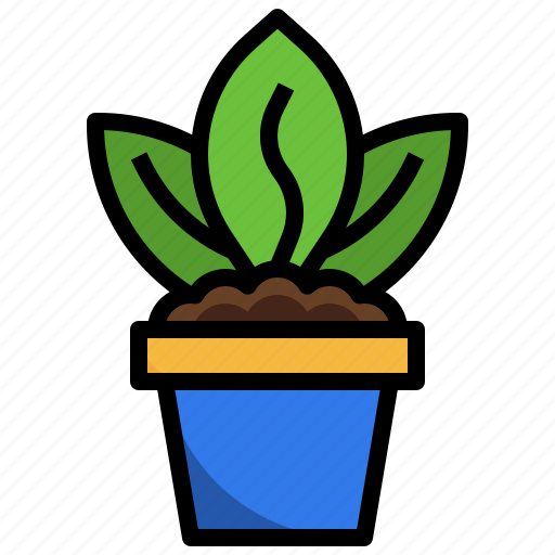 Plant, pot, botanic, gardening, leaves icon - Download on Iconfinder