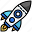 rocket, launch, startup, space, ship 
