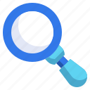 loupe, search, detective, zoom, magnifying, glass