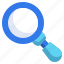 loupe, search, detective, zoom, magnifying, glass 