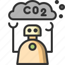 carbon, capture, robot, co2, store, collect, hold