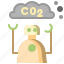 carbon, capture, robot, co2, store, collect, hold 