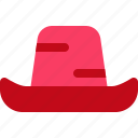 cowboy, hat, head, sheriff, western