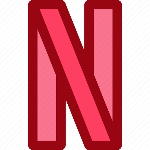 Online, n, ribbon, movie, streaming icon - Download on Iconfinder