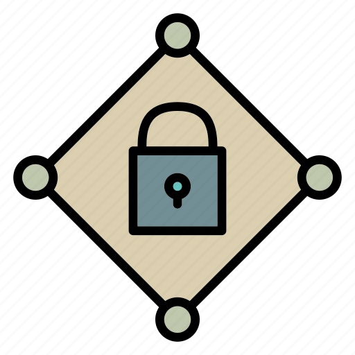 Lock, network, private, secure, sharing icon - Download on Iconfinder