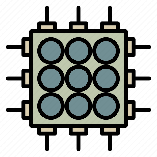 Chip, data, network, processor, server icon - Download on Iconfinder