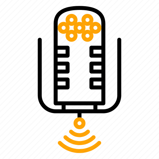 Communication, device, microphone, network, radio, technology icon - Download on Iconfinder