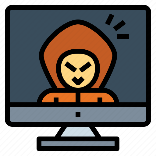 Computer, crime, criminal, cyber, hacker icon - Download on Iconfinder