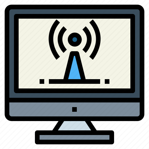 Computer, internet, wifi, wireless icon - Download on Iconfinder