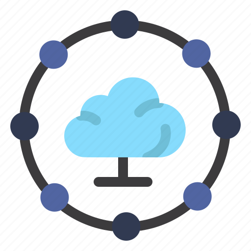 Cloud, computing, network, share icon - Download on Iconfinder