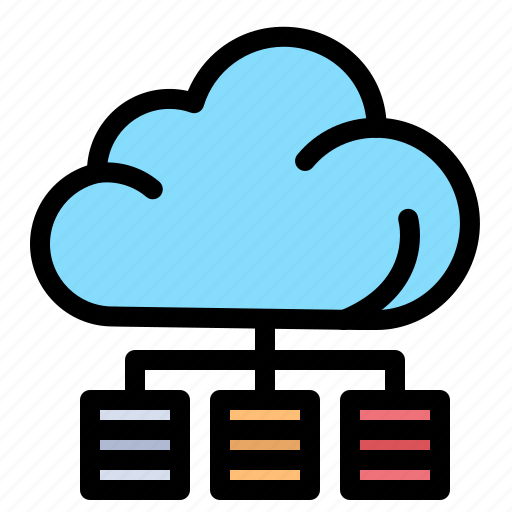 Cloud, server, storage, technology icon - Download on Iconfinder