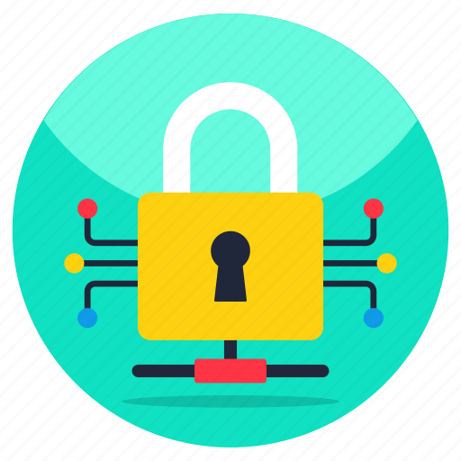 Encryption, digital lock, padlock, latch, bolt icon - Download on Iconfinder