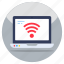 connected laptop, laptop internet, laptop wifi, wireless network, broadband connection 