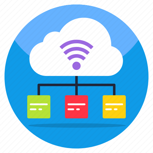 Cloud internet network, cloud wifi, cloud signals, wireless network, broadband connection icon - Download on Iconfinder
