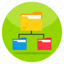 folder network, folder connection, document, doc, archive