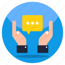 chat care, communication, conversation, discussion, negotiation