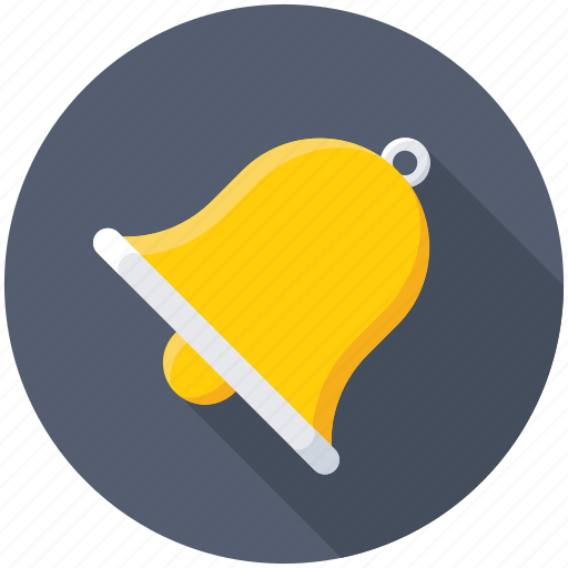 Bell, notification, ring, ringing bell, school bell icon - Download on Iconfinder