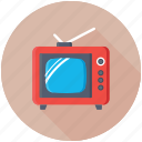 old tv, retro tv, television, tv, tv screen