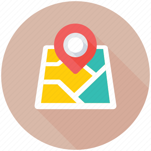 Gps, location pin, location pointer, map pin, navigation icon - Download on Iconfinder