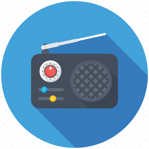 Old radio, radio, radio set, radio station, retro radio icon - Download on Iconfinder