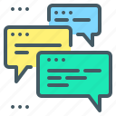 chat, communication, message, talk, bubbles, chat bubble, chat window