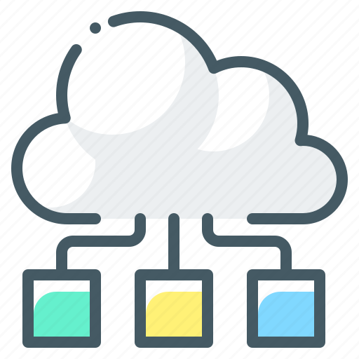Cloud, computing, hosting, server, cloud network, cloud server, cloud web hosting icon - Download on Iconfinder