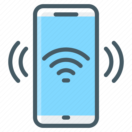 Connection, mobile, phone, smartphone, wifi icon - Download on Iconfinder