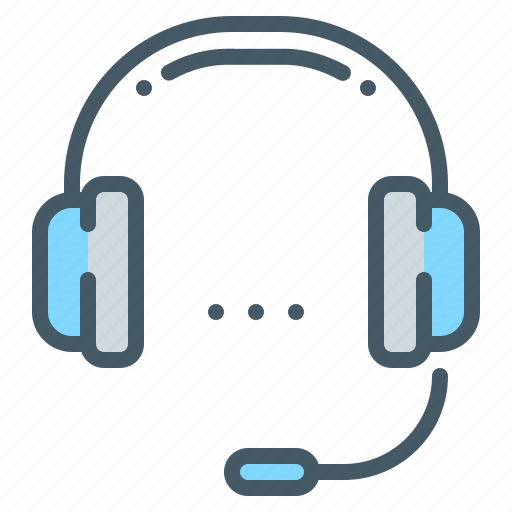 Headphones, help, support icon - Download on Iconfinder