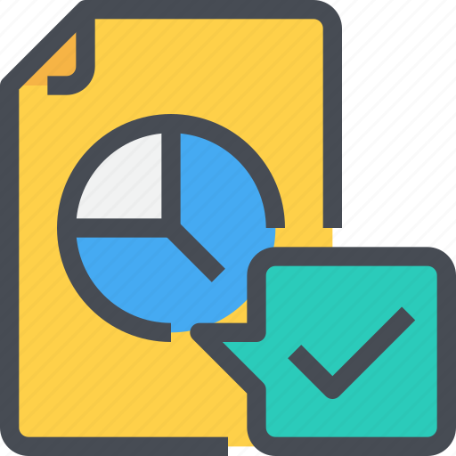 Accept, chart, checj, check, document, file, graph icon - Download on Iconfinder