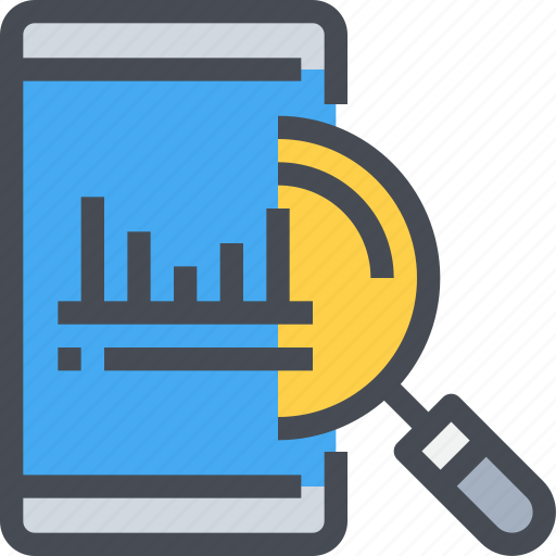 Analytics, graph, report, research, seo, smartphones, statistics icon - Download on Iconfinder