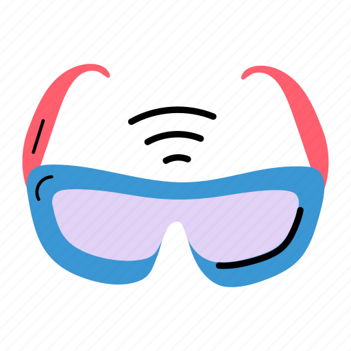 Smart glasses, goggles, wireless glasses, 3d glasses, spectacles icon - Download on Iconfinder