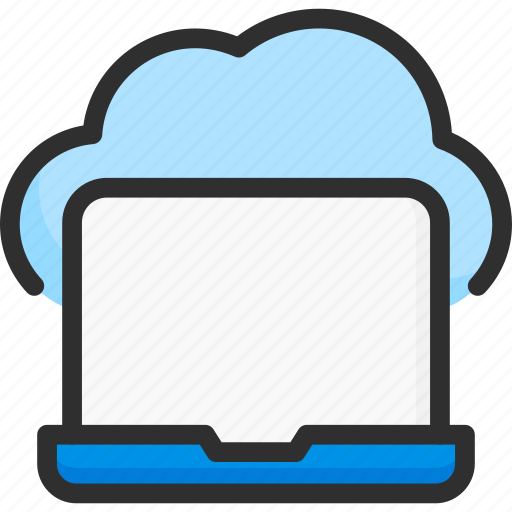 Cloud, data, laptop, network, server, service, storage icon - Download on Iconfinder
