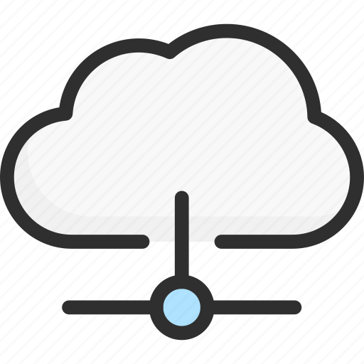 Cloud, connection, data, network, server, service, storage icon - Download on Iconfinder