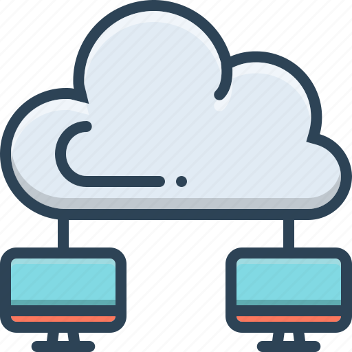 Cloud, computing, database, network, server, technology icon - Download on Iconfinder