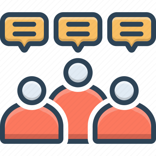 Communication, friend, gathering, group, social, team icon - Download on Iconfinder