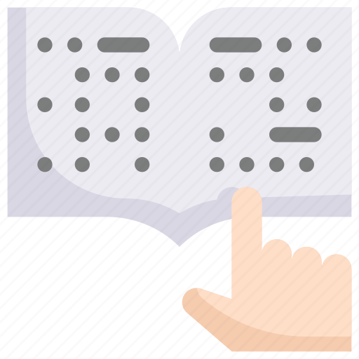 Network, communication, braille, book, disability, reading icon - Download on Iconfinder