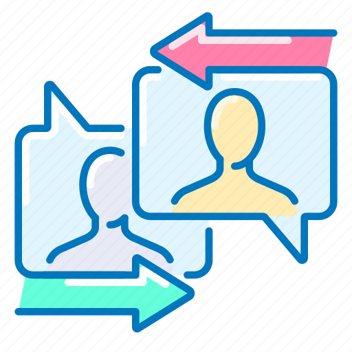 Arrows, communication, message icon - Download on Iconfinder