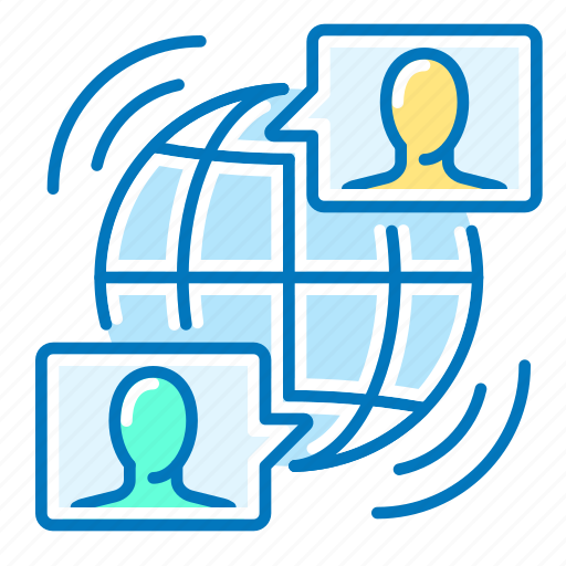 Communication, conference, online, social icon - Download on Iconfinder