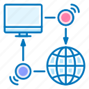 computer, connection, global, network 