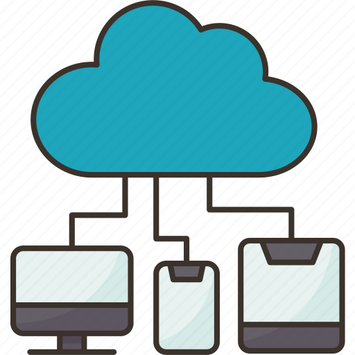 Cloud, hosting, data, storage, device icon - Download on Iconfinder
