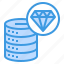 database, diamond, hosting, premium, server 