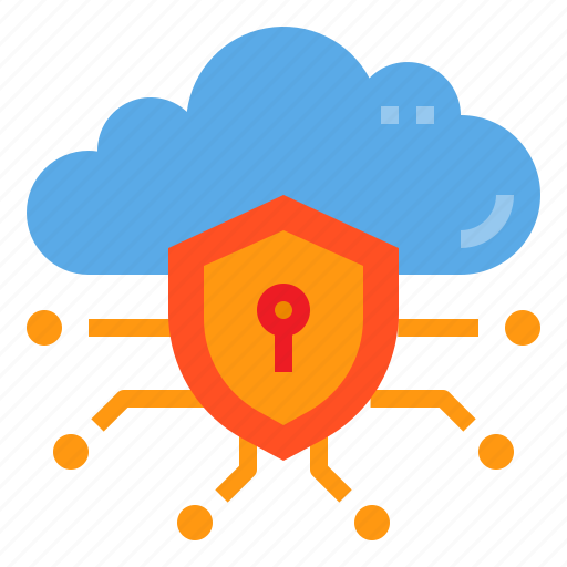 Cloud, data, network, protection, security, shield icon - Download on Iconfinder