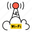 wifi signals, cloud wifi, wifi tower, wireless connection, internet signals 