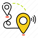 gps tracking, navigation pins, pointers, location pins, location pointers