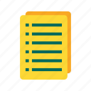 data, file, files, folder, folders, information, report