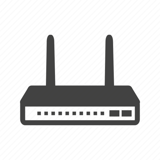 Internet, modem, router, signals, wi-fi, wifi, wireless icon - Download on Iconfinder